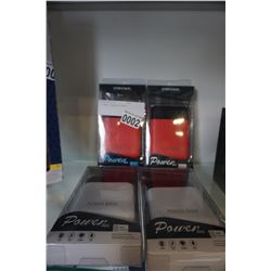 4 POWER CHARGER BANKS