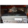 Image 2 : JVC A-55 INTEGRATED AMP, JVC DIRECT DRIVE AUTOMATIC LES LINEAR TURNTABLE, TUNER, AND TAPE DECK