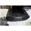 Image 6 : SONY RADIO, MULTI FUNCTION COVERTER, AND HAIR CURLER