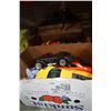 Image 1 : 3 BOXES OF DIE CAST CARS, TRANSFORMERS, AND TOYS