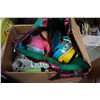 Image 4 : 3 BOXES OF DIE CAST CARS, TRANSFORMERS, AND TOYS