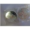 Image 4 : GERMAN 1OZ SILVER COIN AND .999 FINE SILVER CASINO COIN