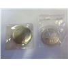 Image 1 : LOT OF CANADIAN 1967 SILVER DOLLAR AND .999 FINE SILVER TRADE DOLLAR