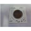 Image 1 : 1917 CANADIAN 1 CENT COIN