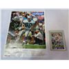 Image 2 : PINK FLOYD "THE WALL" PRINT, STEVE LARGENT SIGNED PICTURE AND CARD, AND LORD OF THE RINGS VISUAL COM
