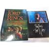 Image 3 : PINK FLOYD "THE WALL" PRINT, STEVE LARGENT SIGNED PICTURE AND CARD, AND LORD OF THE RINGS VISUAL COM