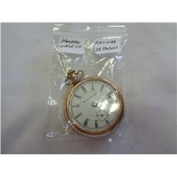 HAMPDEN WATCH CO RAILWAY 23 JEWEL POCKET WATCH