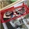 Image 1 : RED TRAY OF WATCHES