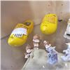 Image 3 : LOT OF CHERISHED TEDDIES, FIGURES, MINI WOOD CLOGS, AND GEORGE GOOD MONKEYS