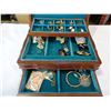 Image 2 : 2 JEWELLERY BOXES W/ CONTENTS