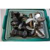 Image 2 : TRAY OF LIGHT UP STRAP ON HEELYS AND VINTAGE STRAP ON ROLLER SKATES