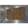 Image 1 : NEW 3X2 LIGHT BROWN LEATHER AREA CARPET HANDMADE FROM INDIA