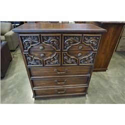 5 DRAWER WALNUT DRESSER