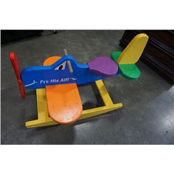 RIDE-ON TOY AIRPLANE