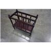 Image 3 : MAHOGANY MAGAZINE RACK