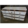 Image 2 : 9 DRAWER WHITE DRESSER
