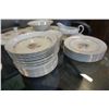 Image 3 : GOLD BOUQUET RIDGEWAY MADE IN ENGLAND CHINA SET OF 38PCS 22K PLATED