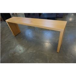 PINE ROLLING SOFA/HALL TABLE