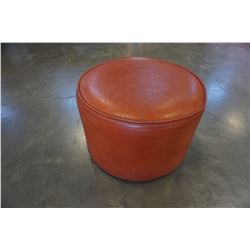 LEATHER OTTOMAN