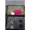 Image 3 : 2 USA COIN SETS WASHINTON CROSSES THE DELAWARE WITH ..900 SILVER 1932 QUARTER, PLUS JOURNEY IN FLIGH
