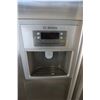 Image 2 : BOSCH STAINLESS 36 INCH SIDE BY SIDE REFRIDGERATOR WITH FREEZER, TESTED AND WORKING GUARANTEED