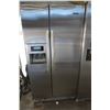 Image 8 : BOSCH STAINLESS 36 INCH SIDE BY SIDE REFRIDGERATOR WITH FREEZER, TESTED AND WORKING GUARANTEED
