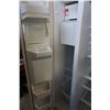 Image 8 : WHIRLPOOL WHITE 33 INCH SIDE BY SIDE REFRIDGERATOR WITH FREEZER, TESTED AND WORKING GUARANTEED