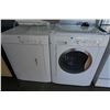 Image 1 : FRIGIDAIRE WHITE HEAVY DUTY FRONT LOAD WASHER AND DRIER WITH STACKING OPTION, TESTED AND WORKING GUA