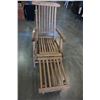 Image 2 : FOLDING TEAK DECK CHAIR