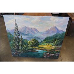  SUMMER DAY  ORIGINAL PAINTING BY OTTO JEGODTKA