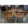 Image 3 : 4 ROXTON MAPLE DINING CHAIRS