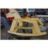 Image 1 : WOODEN RIDE ON ROCKING HORSE