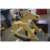 Image 4 : WOODEN RIDE ON ROCKING HORSE