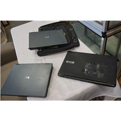 3 UNTESTED LAPTOPS