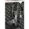Image 2 : WALTHER NIGHTHAWK CO2 PELLET PISTOL IN HARD CASE WITH ACCESSORIES, RED DOT, FLASHLIGHT, SUPRESSOR