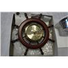 Image 2 : LOT OF SHIP WHEELS, BAROMETER, AND SCHATZ MINI MARINER CLOCK