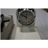 Image 4 : LOT OF SHIP WHEELS, BAROMETER, AND SCHATZ MINI MARINER CLOCK