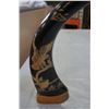 Image 4 : HAND CARVED BUFFALO HORNS
