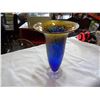Image 4 : ARNEL LIDDED DISH AND ART GLASS VASE
