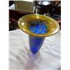 Image 5 : ARNEL LIDDED DISH AND ART GLASS VASE