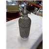 Image 3 : METAL WRAP ANTIQUE SELTZER BOTTLE AND WICKER WRAPPED BACARDI LIQUOR BOTTLE