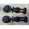 Image 2 : LOT OF CARVED AFRICAN WOOD ART