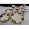 Image 1 : ROYAL ALBERT OLD COUNTRY ROSE CUPS, SAUCERS, AND PLATES, AND OTHER