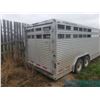 Image 4 : 2003 Featherlite 24x8  Livestock Trailer