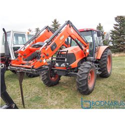 2010 M135X Kubota MFWD Tractor  w/M55 Loader