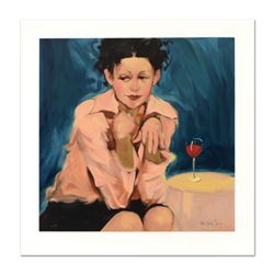 Linda Kyser Smith, "Do Tell" Limited Edition Serigraph, Numbered and Hand Signed with Certificate of