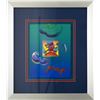 Image 1 : Peter Max- Original Mixed Media "Flower Jumper Over Sunrise 2010 Ver. I #33"