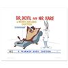 Image 1 : "Dr. Devil & Mr. Hare" Limited Edition Giclee from Warner Bros., Numbered with Hologram Seal and Cer