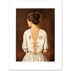  She Stoops To Folly  Limited Edition Lithograph by Rafal Olbinski, Numbered and Hand Signed with Ce