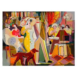 Isaac Maimon, "Romantic Evening" Limited Edition Serigraph, Numbered and Hand Signed with Letter of 